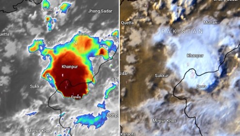 چولستان اور جنوبی پنجاب میں گرج چمک کے ساتھ بارش کاامکان