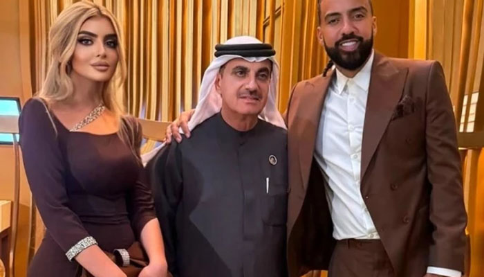 شوہر کی سوشل میڈیا پر چھٹی کرانیوالی دبئی کی شیخ مہرہ نے  امریکی ریپر سے منگنی کرلی
