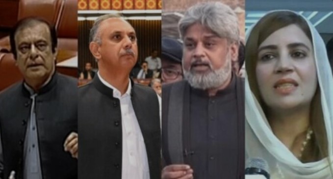 شبلی فراز اور عمر ایوب سمیت پی ٹی آئی کے 9 ارکان پارلیمنٹ نااہل قرار