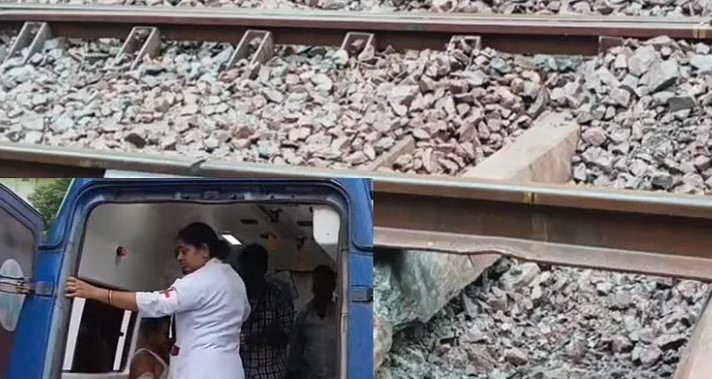 نکسل باغیوں نے جھاڑکھنڈ میں ریلوے ٹریک اڑا دیا، اہلکار ہلاک، ٹرینوں کی آمد ورفت بند