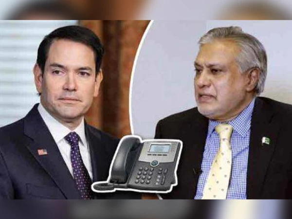 اسحاق ڈار اور امریکی وزیر خارجہ مارکو روبیو کا دو طرفہ تعلقات اور تعاون پر تبادلہ خیال