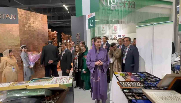 مریم نواز شریف کا اوساکا میں ورلڈ ایکسپو کادورہ، پرتپاک استقبال