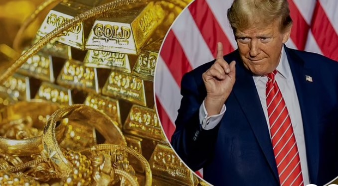 ٹرمپ کا  ایک بیان، سونے کی چڑھتی قیمتوں کو بریک لگ گئی