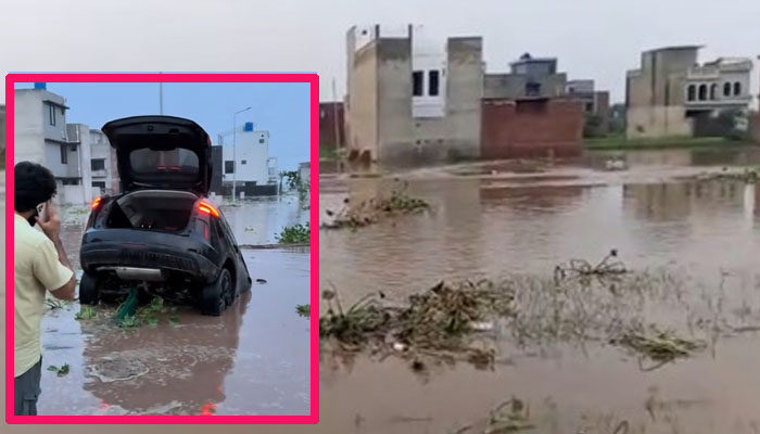 سیلاب میں سیاسی فوٹو سیشن، پارک ویو سوسائٹی میں معجزہ برپا کیوں نہ ہوسکا؟