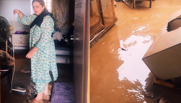 اداکارہ عارفہ صدیقی کا گھر بھی ڈوب گیا