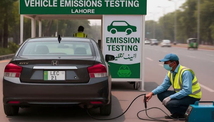 ڈیڈ لائن ختم، گرین اسٹکر حاصل نہ کرنیوالی گاڑیوں کیخلاف کارروائی شروع