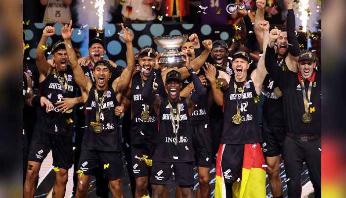 32 سال بعد جرمنی پھر بنا یوروباسکٹ 2025 کا چیمپئین