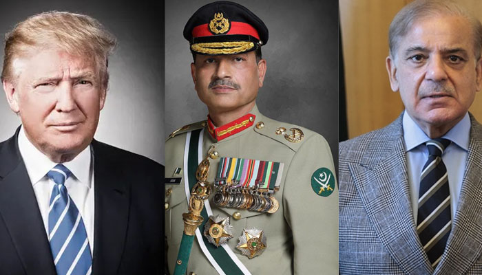 امریکی صدرڈونلڈ ٹرمپ سے وزیراعظم شہبازشریف، آرمی چیف فیلڈ مارشل عاصم منیرآج وائٹ ہاؤس میں ملاقات کرینگے