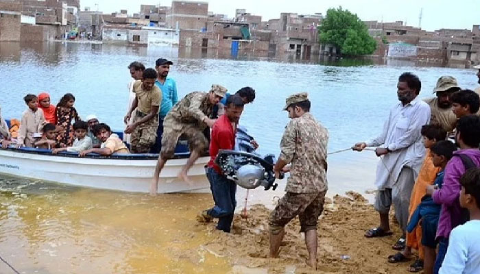 راوی ،ستلج ،چناب میں سیلاب سے 4500 سے زائد  دیہات متاثر