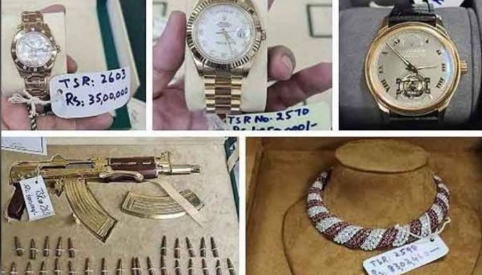 شہباز شریف ،مریم نواز، آصف زرداری کو ملنے والے توشہ خانہ تحائف کی فہرست جاری