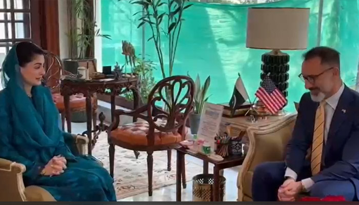 امریکی قونصل جنرل سٹیٹسن سینڈرس کی وزیراعلی پنجاب سے ملاقات،مریم نواز شریف نے امریکی سرمایہ کاروں کو پنجاب میں سرمایہ کاری کی دعوت دیدی