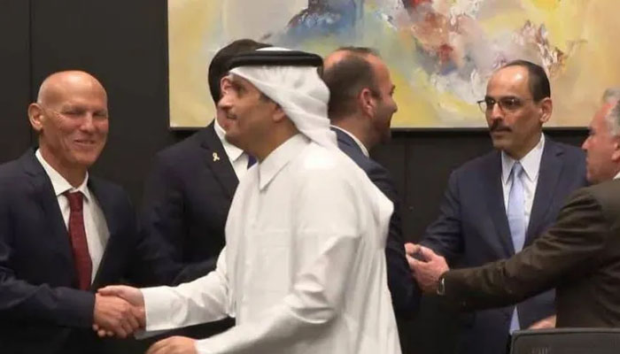 حماس اور اسرائیل نے غزہ جنگ بندی معاہدے پر دستخط کر دئیے، پاکستان کا خیر مقدم