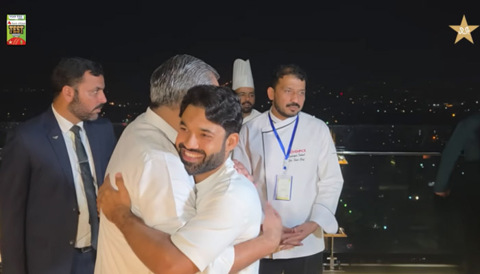 چئیرمین پی سی بی محسن نقوی کا پاکستان ٹیسٹ کرکٹ ٹیم کے اعزاز میں  عشائیہ