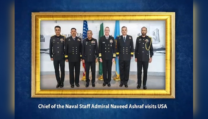 سربراہ پاک بحریہ کی امریکی عسکری و سول قیادت سے اہم ملاقاتیں
