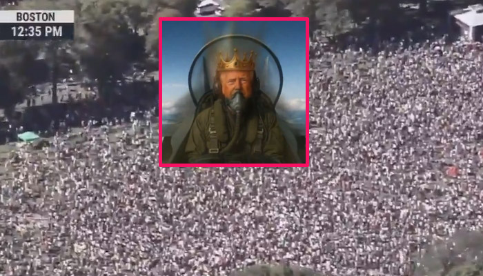 امریکی صدر کیخلاف “نو کنگ“ مظاہروں میں لاکھوں افراد کی شرکت ،ڈونلڈٹرمپ کاگھٹیا ردعمل، پاخانہ پھینکنے کی ویڈیو شئیر