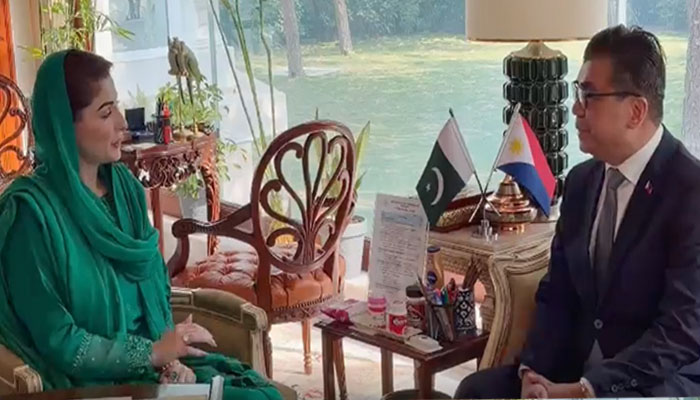 وزیراعلیٰ پنجاب مریم نواز شریف سے فلپائن کے سفیر کی ملاقات، فلپائنی سرمایہ کاروں کو مکمل تعاون کی یقین دہانی