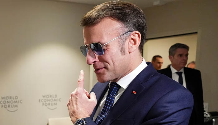 صدر کا ’ٹشن‘ اور کمپنی کی موجیں: میکرون کی عینک نے مارکیٹ میں آگ لگا دی!