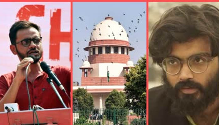 بھارتی سپریم کورٹ نے عمر خالد اور شرجیل امام کی درخواست ضمانت مسترد کردی