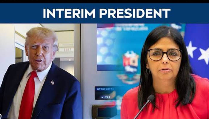 امریکی صدرکی وینزویلا کی نئی صدر کو بھی دھمکی، کولمبیا کا صدر بھی زیادہ دیر نہیں چلےگا، ڈونلڈ ٹرمپ