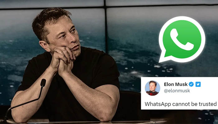 اینڈ ٹو اینڈ اینکرپشن کے دعوے جھوٹ، واٹس ایپ غیرمحفوظ ہے، ایلون مسک