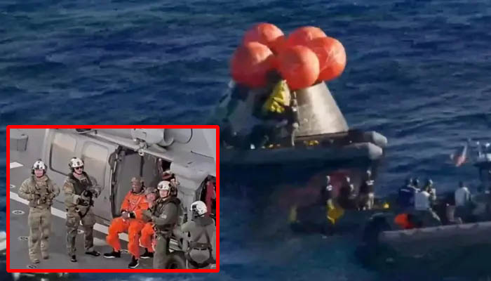 خلا میں سب سے زیادہ دور جانیکا ریکارڈ، آرٹیمس II کی عملے سمیت بحفاظت واپسی