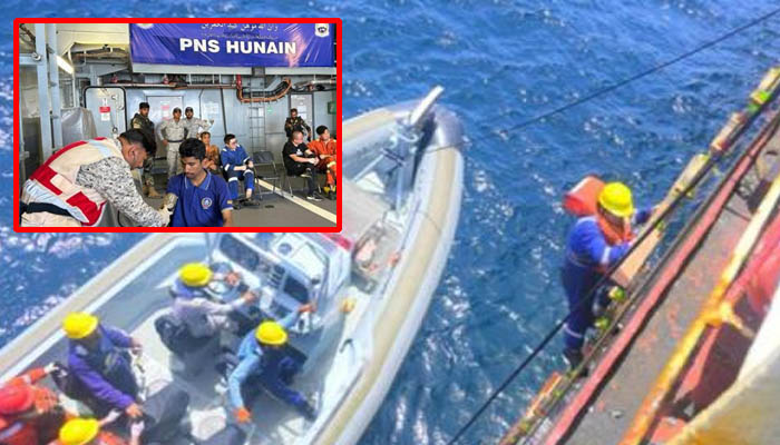 پاک بحریہ کا بپھرے سمندر میں ریسکیو آپریشن، 18 قیمتی جانیں بچا لیں