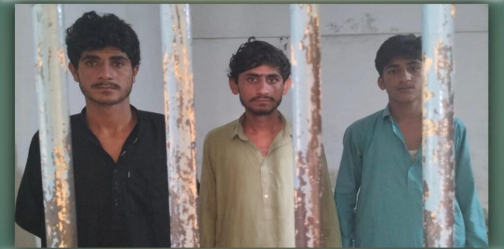 کھڈہر پولیس کی بڑی کامیابی، 48 گھنٹوں میں اندھے قتل کا سراغ، 3 مرکزی ملزمان گرفتار