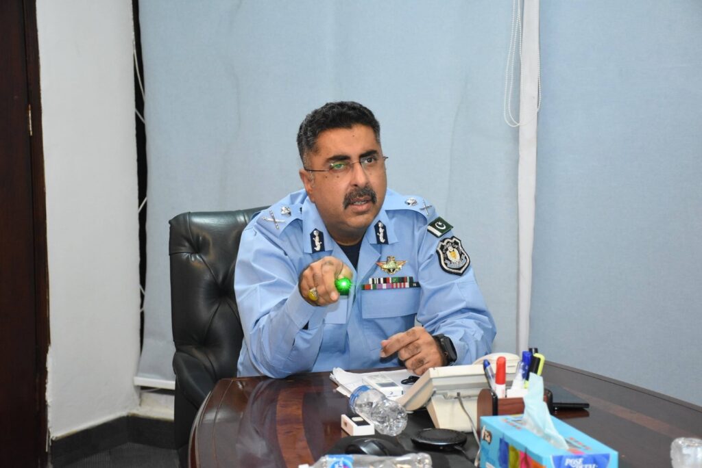 آئی جی اسلام آباد سید علی ناصر رضوی کا اسلام آباد پولیس کے جاری اور مجوزہ تعمیراتی و ترقیاتی منصوبوں کا جائزہ ۔