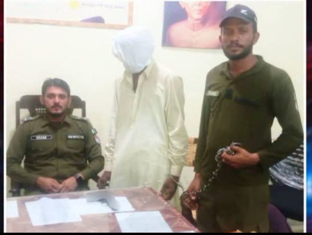 ناجائزاسلحہ رکھنے والاپولیس کے ہتھے چڑھ گیا
