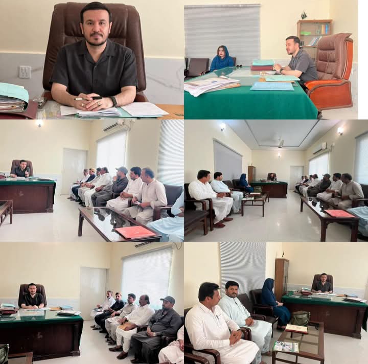 ڈپٹی کمشنر جھل مگسی کی زیر صدارت ڈسٹرکٹ ایجوکیشن گروپ کا ماہانہ جائزہ اجلاس