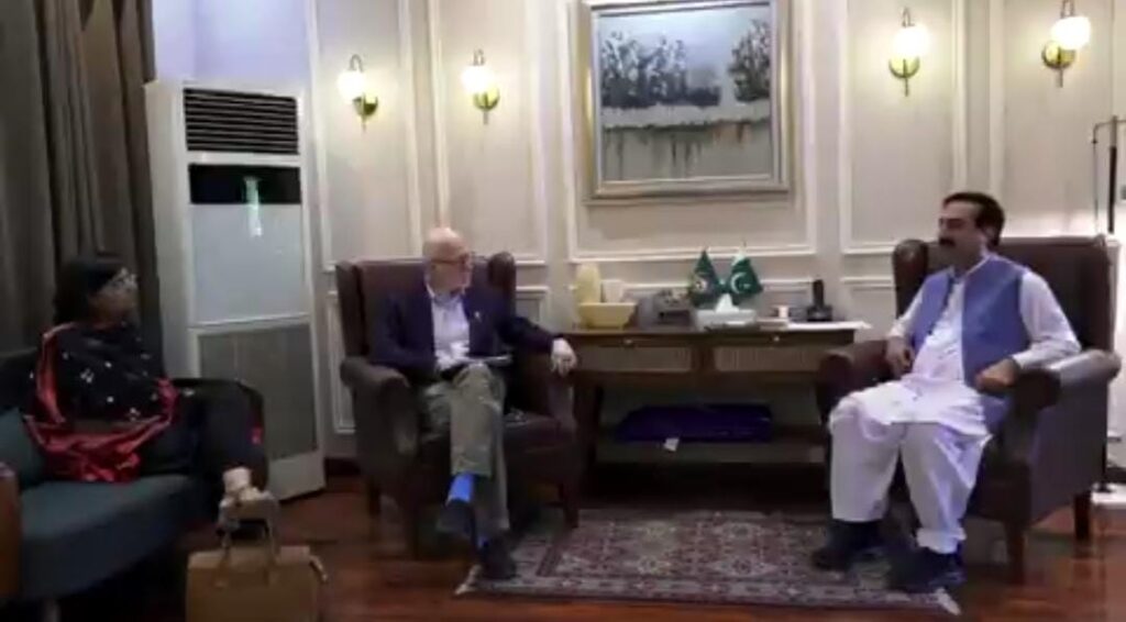 شہاب علی شاہ سے پولیو اوور سائٹ بورڈ کے اعلیٰ سطحی وفد کی ملاقات