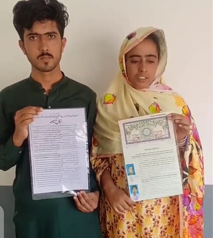 کورٹ میر ج کرنیوالے جوڑے کے رشتہ داردشمن بن گئے،تحفظ کا مطالبہ