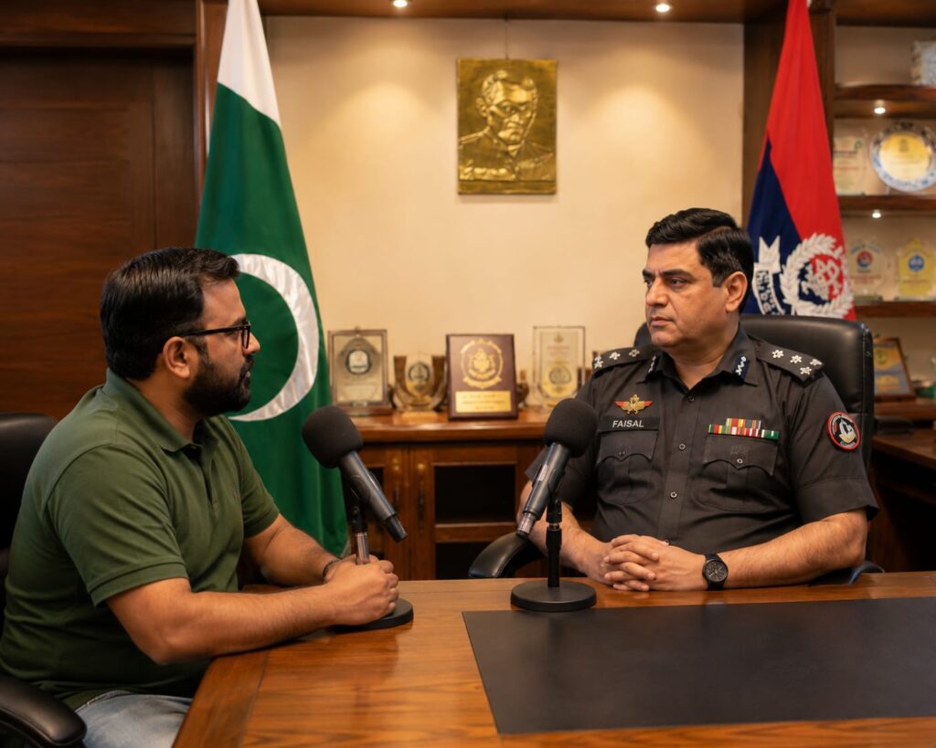 شہداء کی قربانیاں قوم کا سرمایہ، لواحقین کی ہر ممکن فلاح و بہبود ترجیح ہے، ڈی آئی جی فیصل بشیر میمن کا بے نقاب نیوز کوانٹرویو