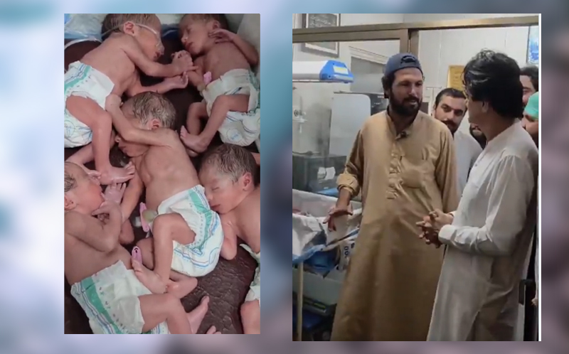 کوئٹہ ،ایک ہی وقت میں پانچ بچوں کی پیدائش