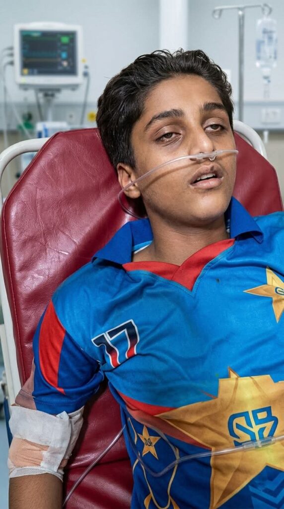 جیکب آباد 15 سالہ لڑکا جھولے سے گرنےسے زخمی