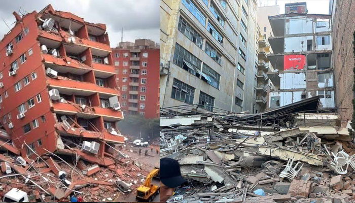 کولمبیا میں 7.4 شدت کے زلزلے سے درجنوں عمارتیں ملبے کا ڈھیر، متعدد افراد دب گئے، ایمر جنسی نافذ ،ائیرپورٹس بند!