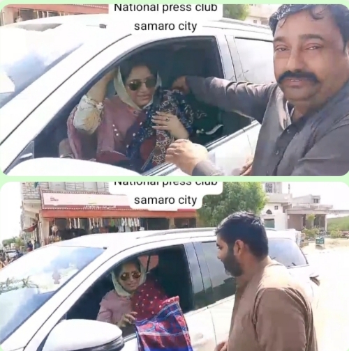 پیپلز پارٹی کی سینئر رہنما روبینہ قائم خانی کی پیر کالونی آمد پر شاندار عوامی استقبال