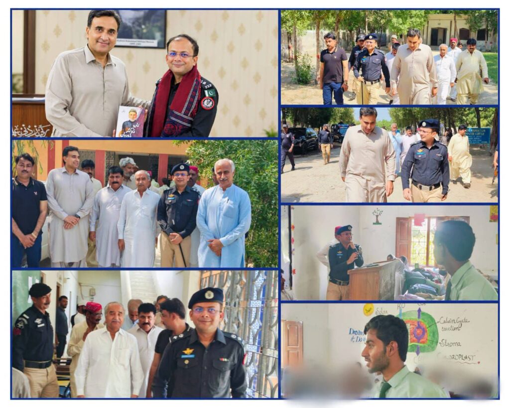 ایس ایس پی ٹنڈوالہیار کااسکول کا دورہ،طلبہ کو سی ایس ایس کے امتحانات کے متعلق تفصیلی آگاہی فراہم کی