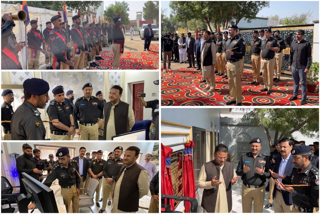 نوابشاہ: تھانہ اے سیکشن ماڈل پولیس اسٹیشن میں تبدیل، وزیر داخلہ سندھ اور آئی جی سندھ کا افتتاح